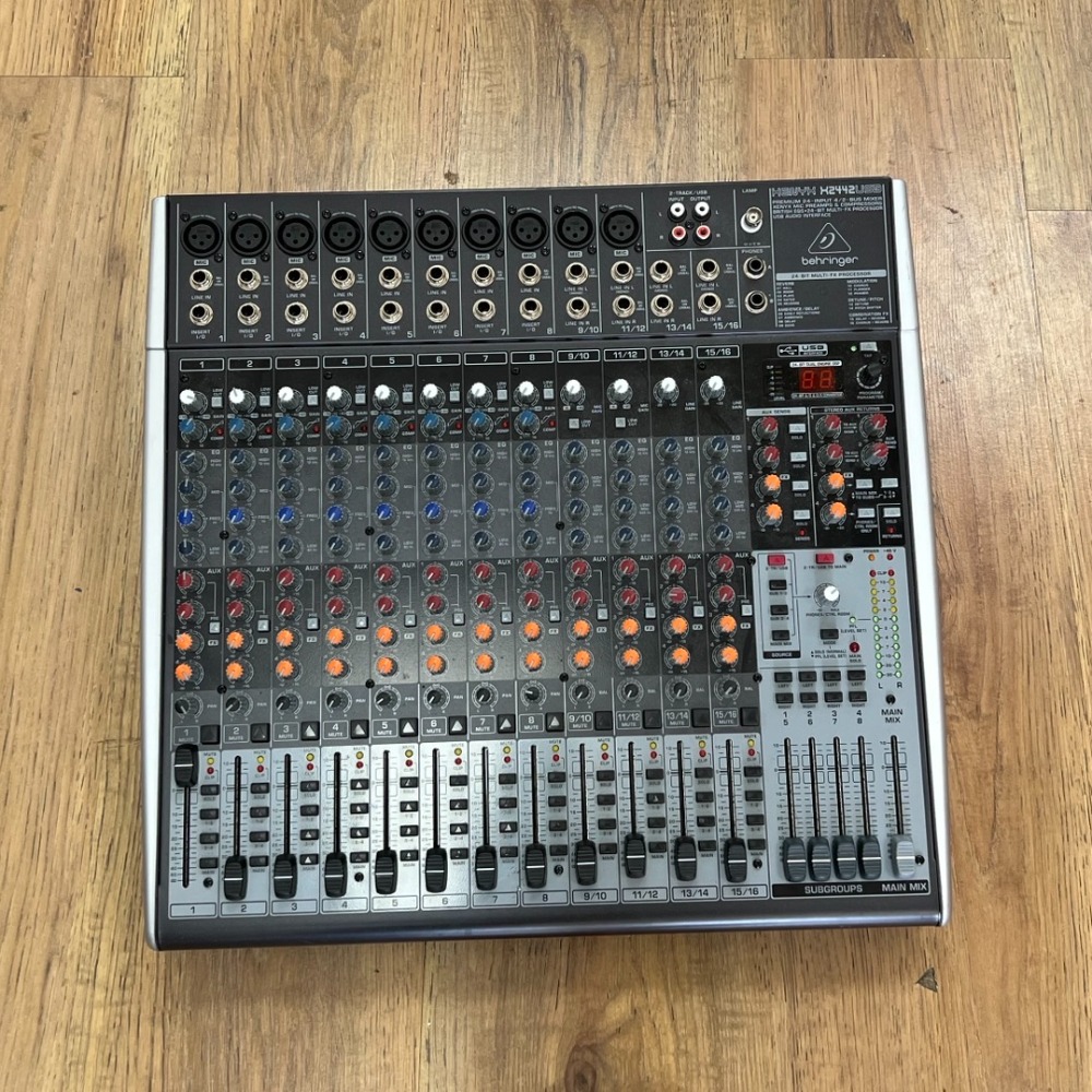 Behringer Xenyx X2442USB 24Input 4/2Bus Mixer Own4Less